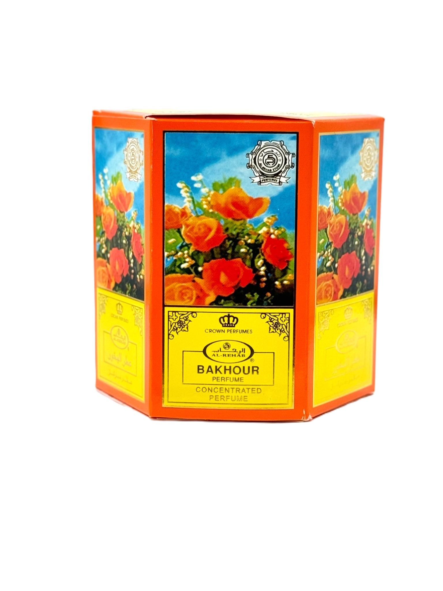 Al Rehab Bakhour Oil Roll On Perfume 6Pcs x 0.2FL.OZ Unisex