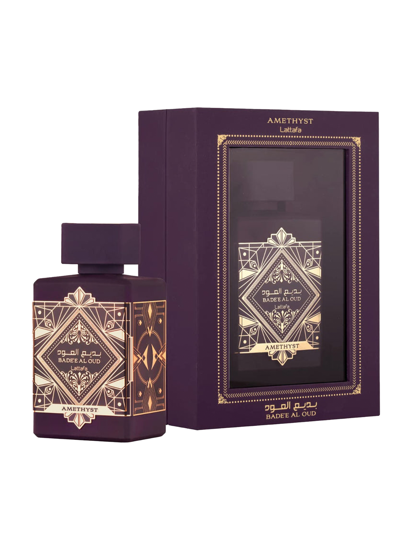 Lattafa Badee Al Oud Amethyst Eau De Parfum 4.3FL.OZ For Unisex