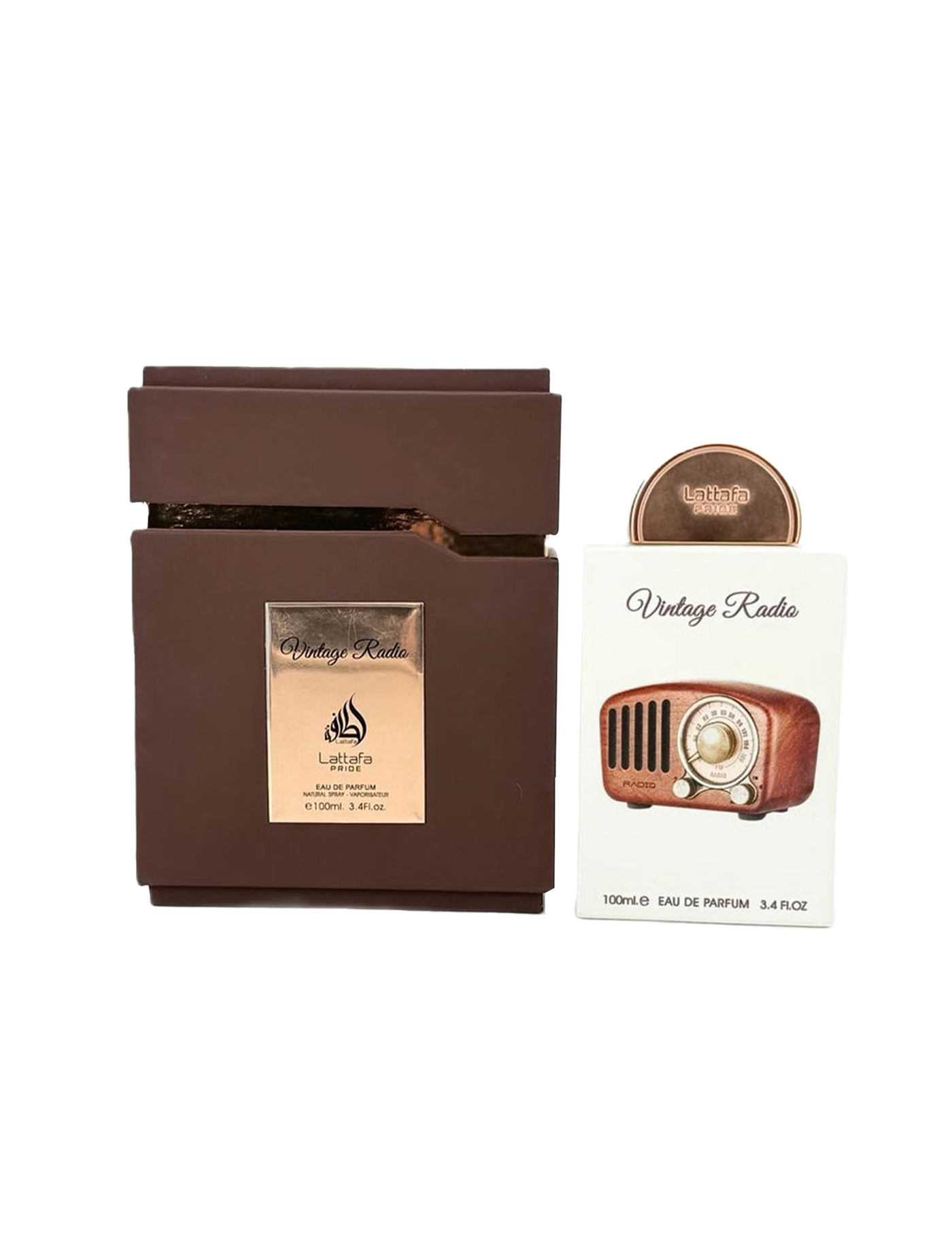 Lattafa Pride Vintage Radio Eau De Parfum 3.4 FL.OZ Unisex