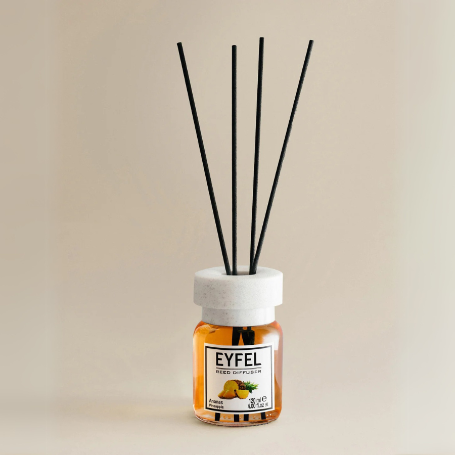Eyfel Reed Diffuser Pineapple Scent 4.00FL.OZ