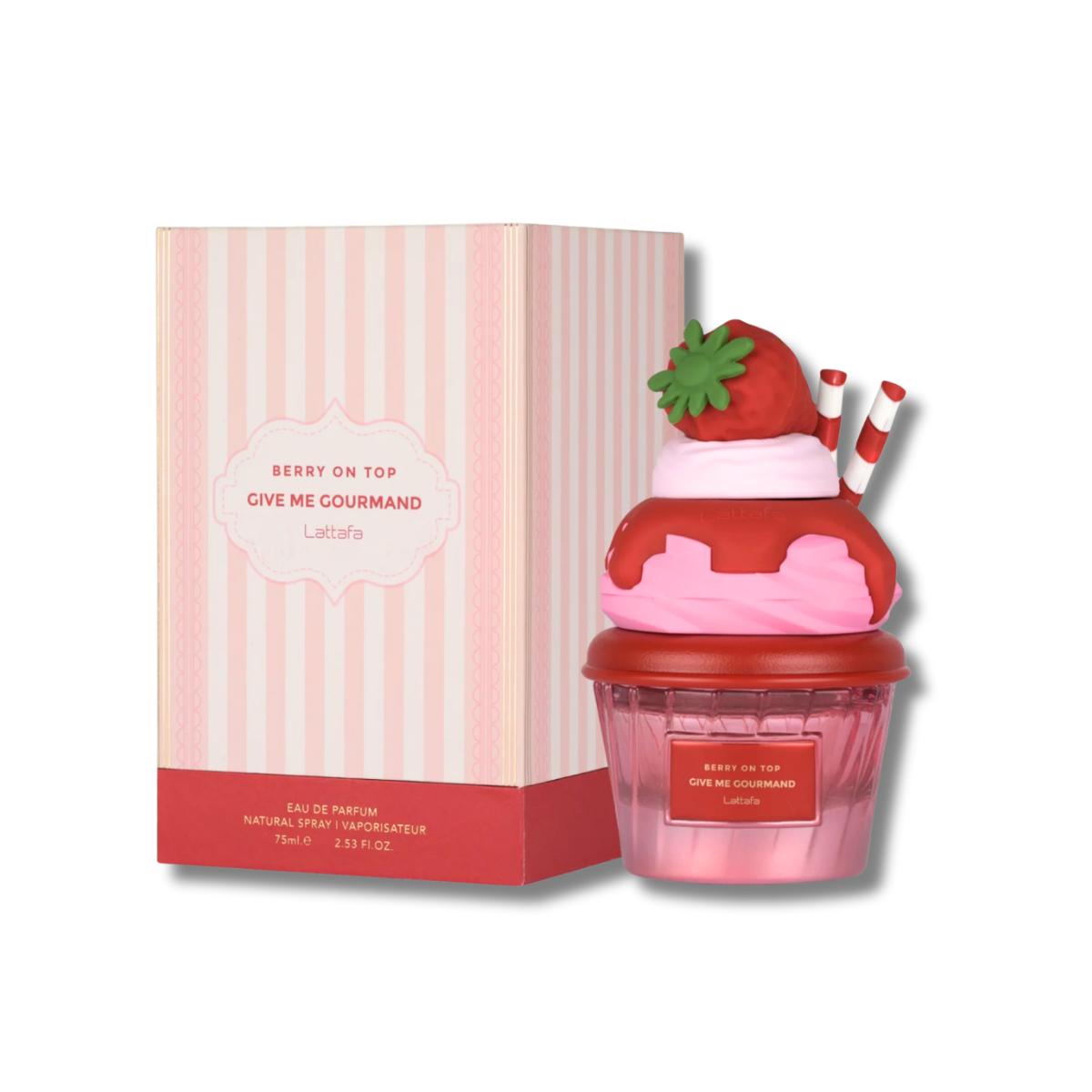 LATTAFA BERRY ON TOP GIVE ME GOURMAND EDP 3.4FL.OZ | 100ML