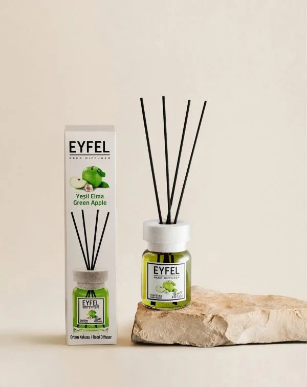 EYFEL REED DIFFUSER GREEN APPLE SCENT 4.00FL.OZ | 120ML