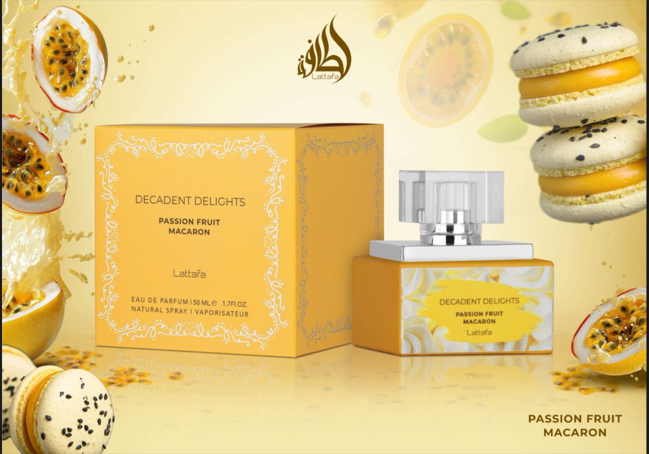 Lattafa Decadent Delights Macaron Passion Fruit 50ML 1.7FL.OZ