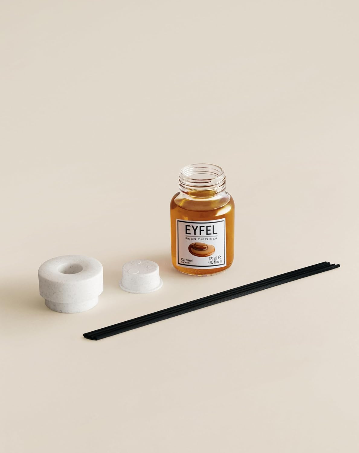 EYFEL REED DIFFUSER CARAMEL SCENT 4.00FL.OZ | 120ML