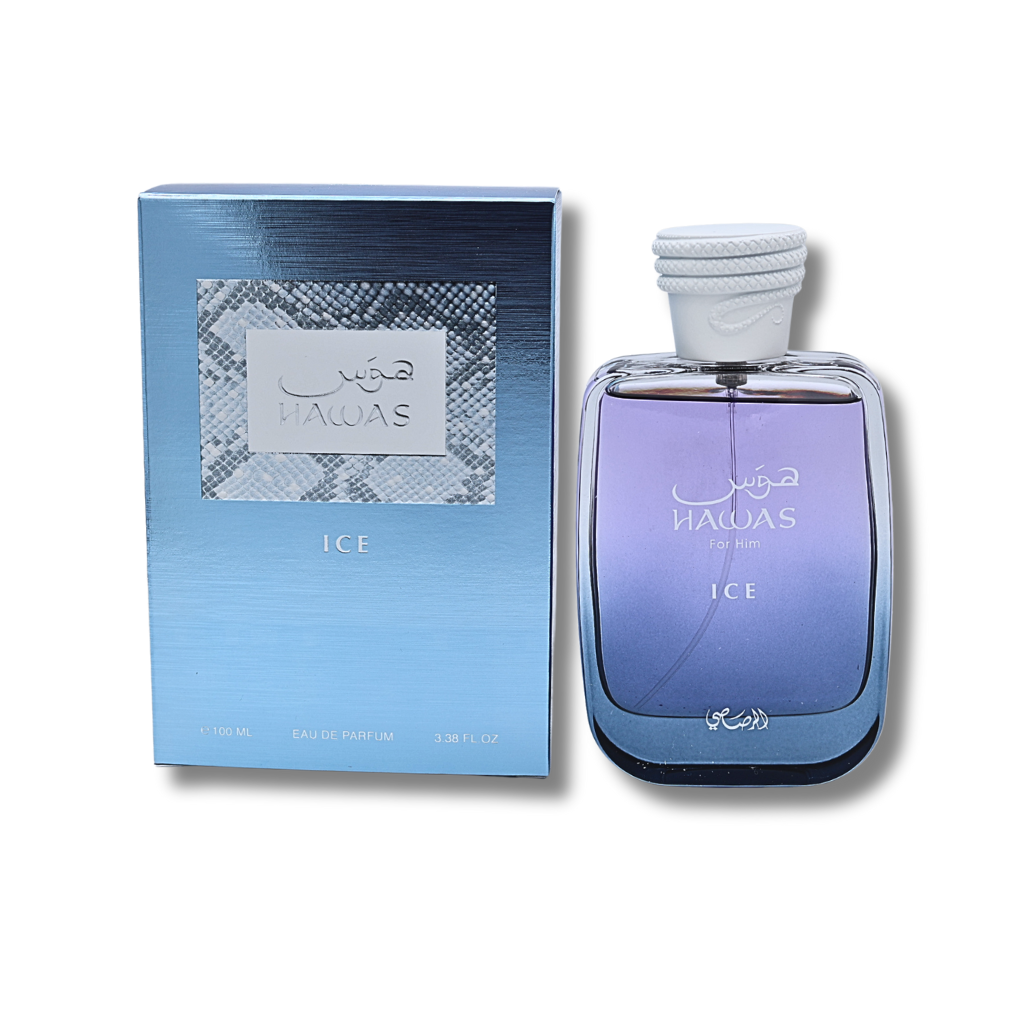 Rasasi Hawas Ice Eau de Parfum Spray 3.38 fl. oz. For Him