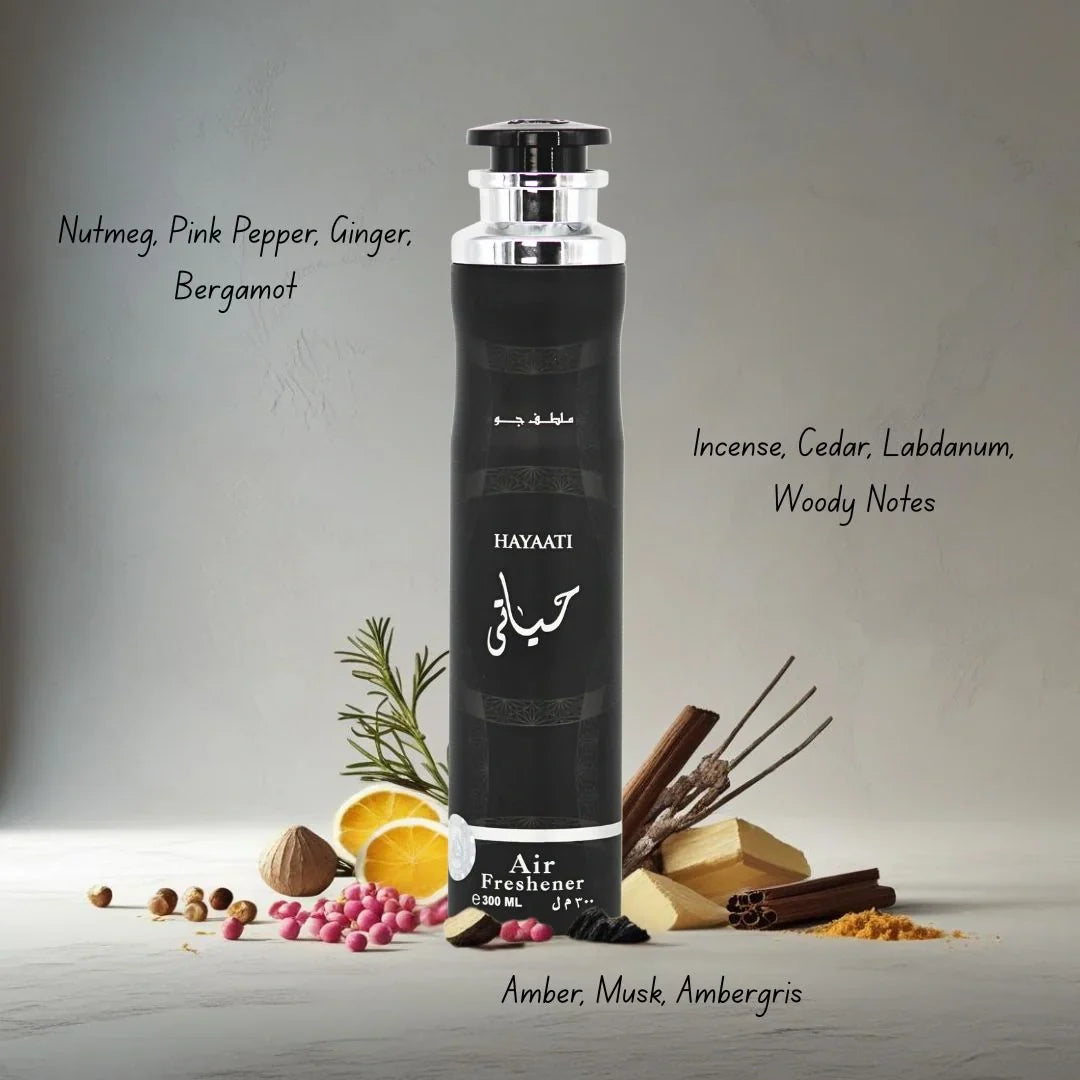 LATTAFA HAYAATI AIR FRESHENER 10FL.OZ | 300ML