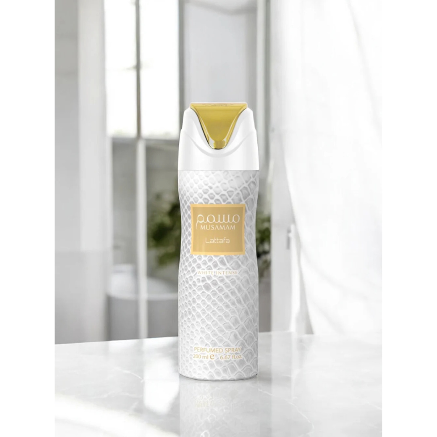 Lattafa Musamam White Intesne Deodorant Perfumed Spray 6.67FL.OZ
