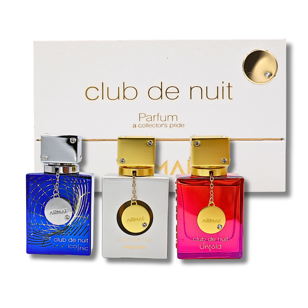 Armaf Parfum Gift Set - Untold+Iconic+Imperial Eau De Parfum 1.0FL.OZ For Unisex