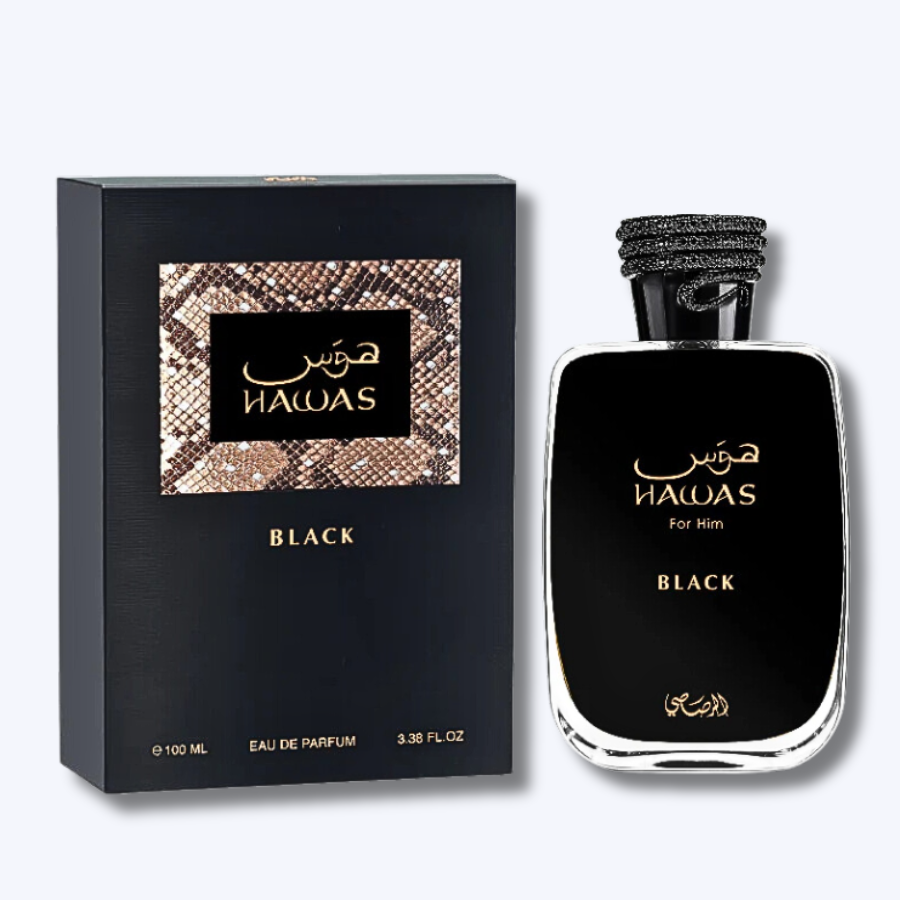 Rassasi Hawas Black Foem Him Eau De Parfum 3.38FL.OZ For Him