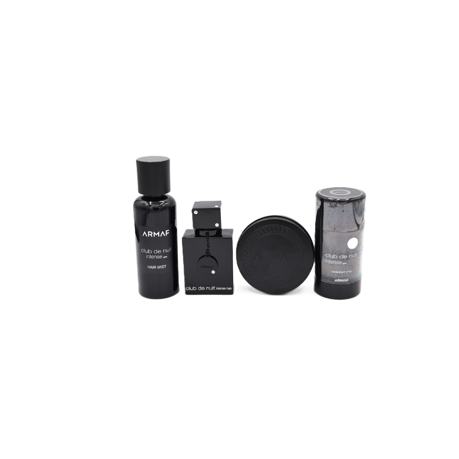 Armaf Club De Nuit Intense Man A Collector's Pride Parfum 1.0FL.OZ, Hair Mist, Hair Styling Poma & Deodorant Stick For Men