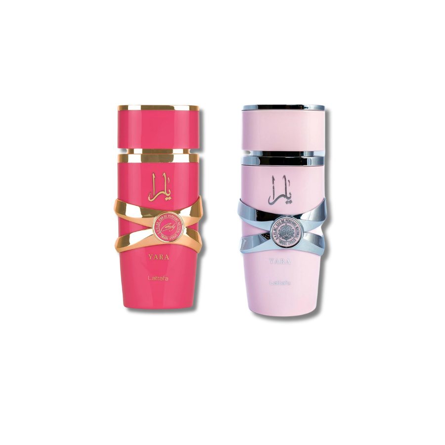 LATTAFA YARA TWO PIECE SET YARA & YARA CANDY EDP 3.4FL.OZ | 100ML