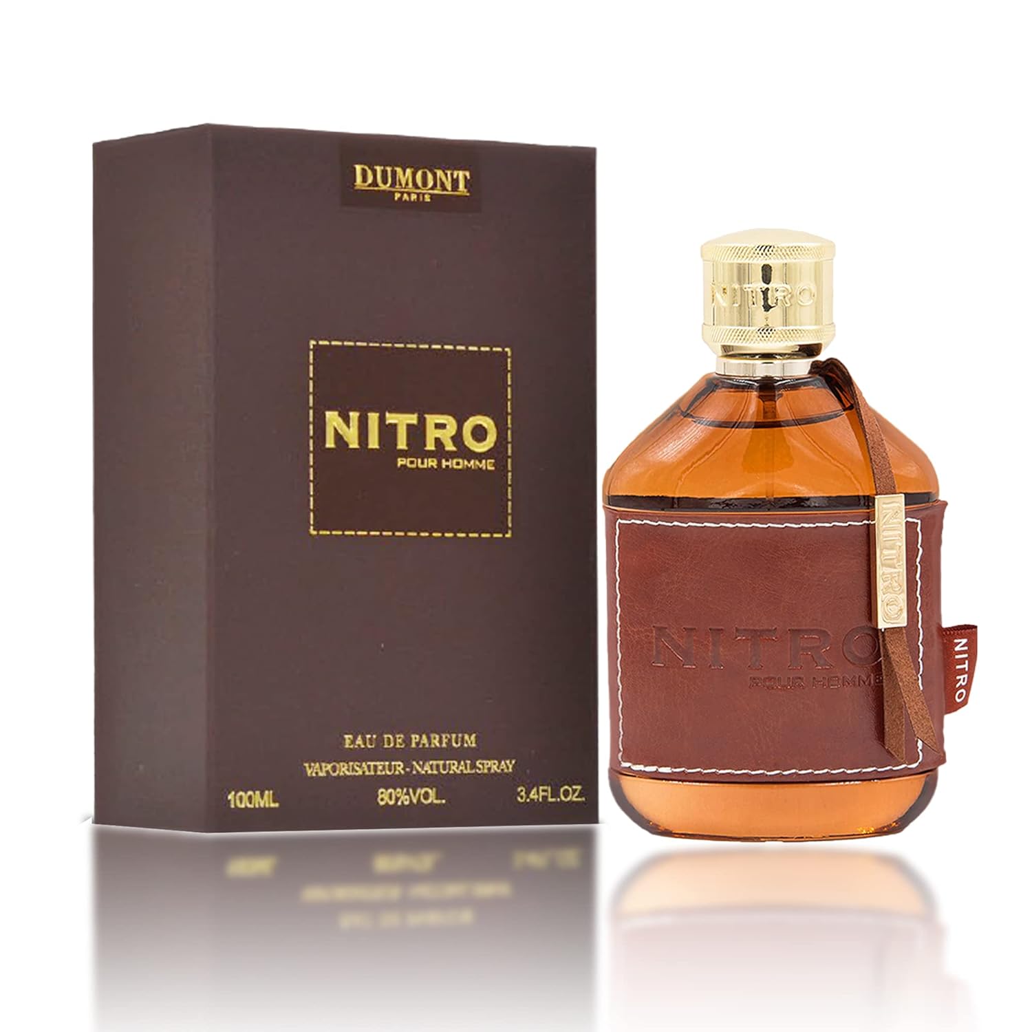 Dumont Paris Nitro Pour Homme Eau De Parfum 3.4FL.OZ For Men