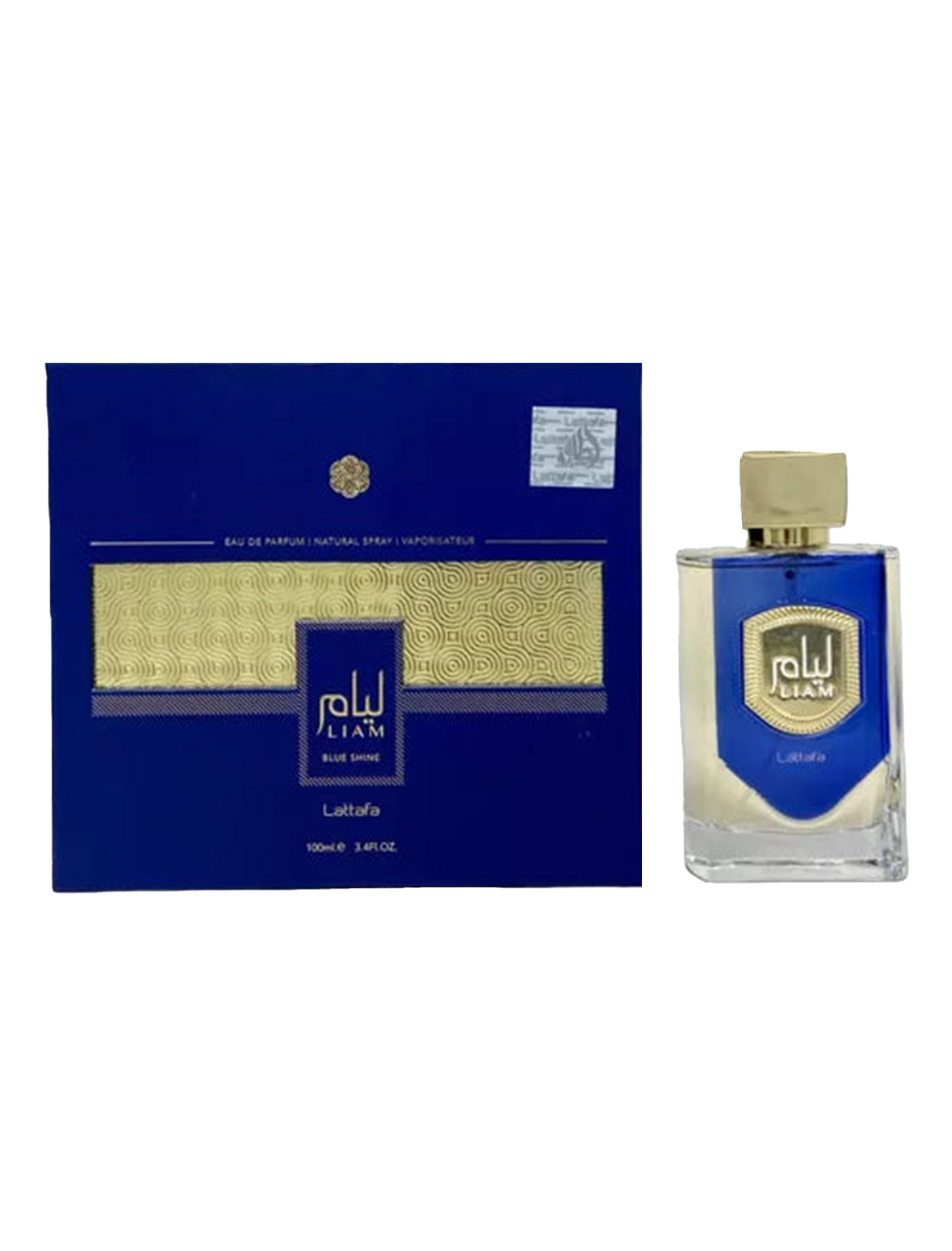 Lattafa Liam Blue Shine EDP 3.4FL.OZ Unisex