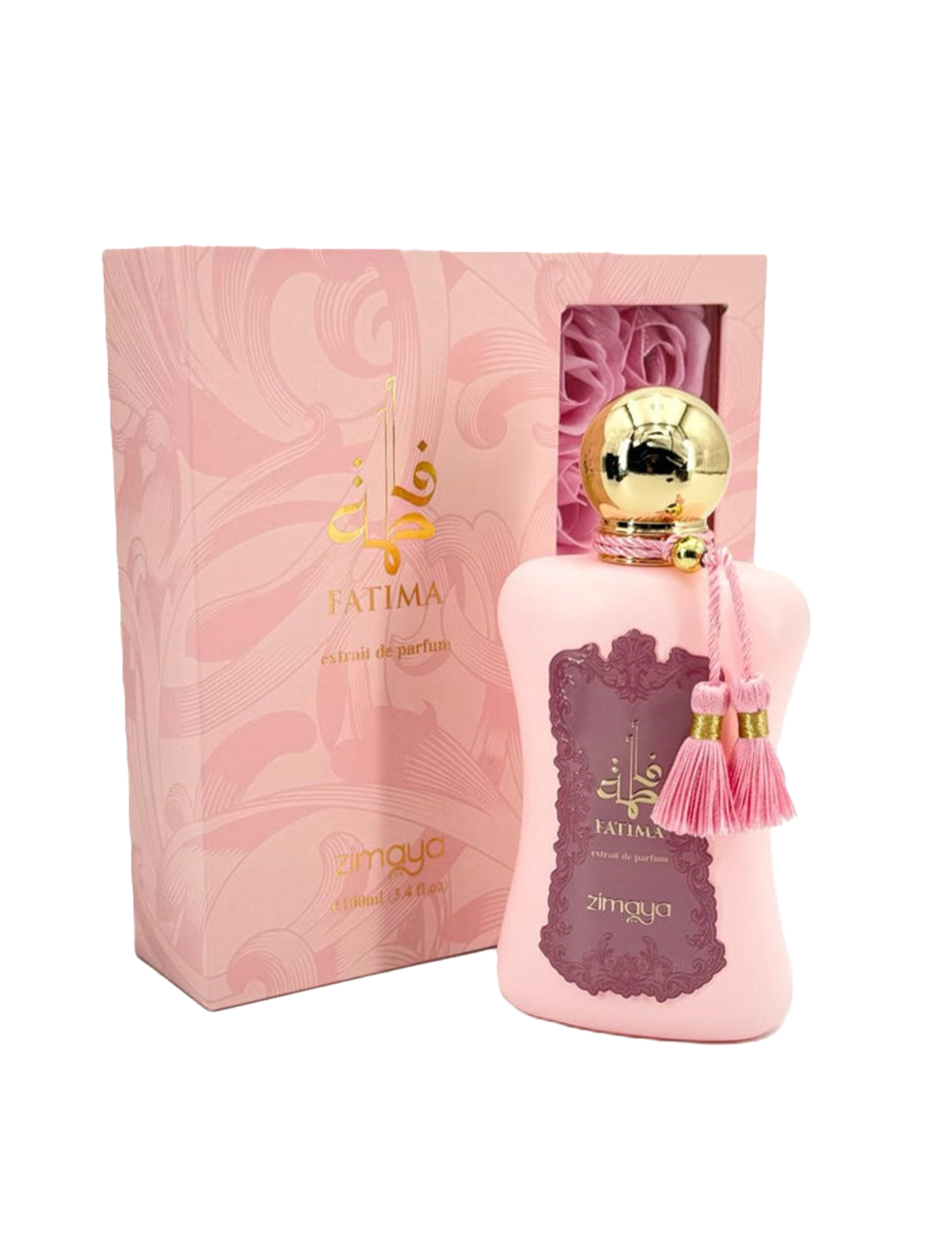 Afnan Zimaya Precious Collection Fatima Pink Eau De Parfum 3.4FL.OZ For Women