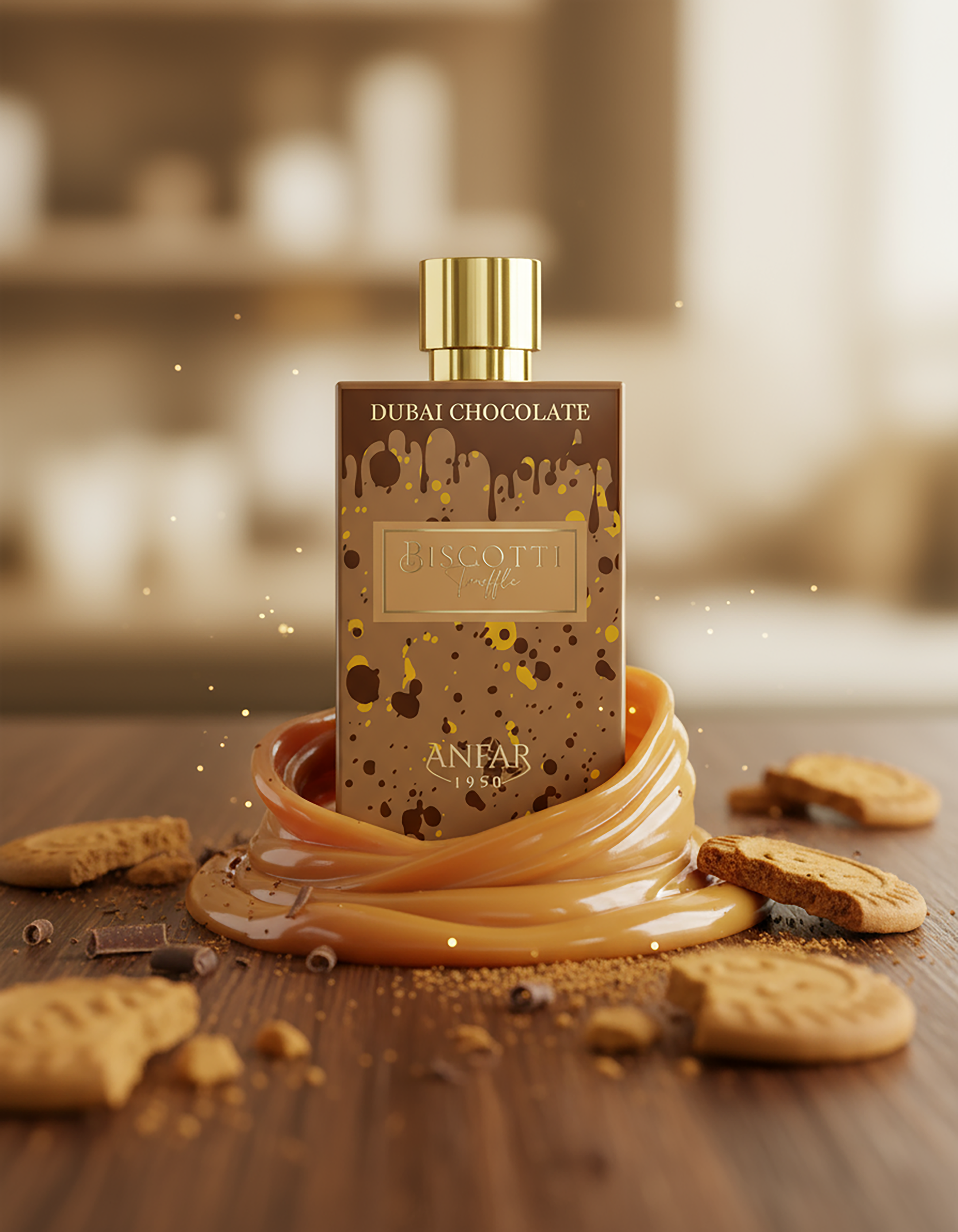 Anfar 1950 Biscotti Truffle Dubai Chocolate Extrait De Parfum