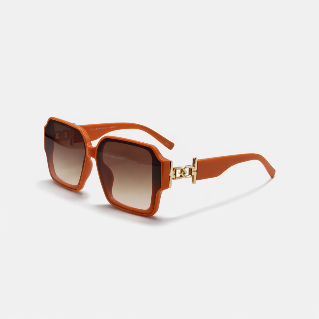 SQUARE ORANGE SUNGLASSES SUN107 F3017