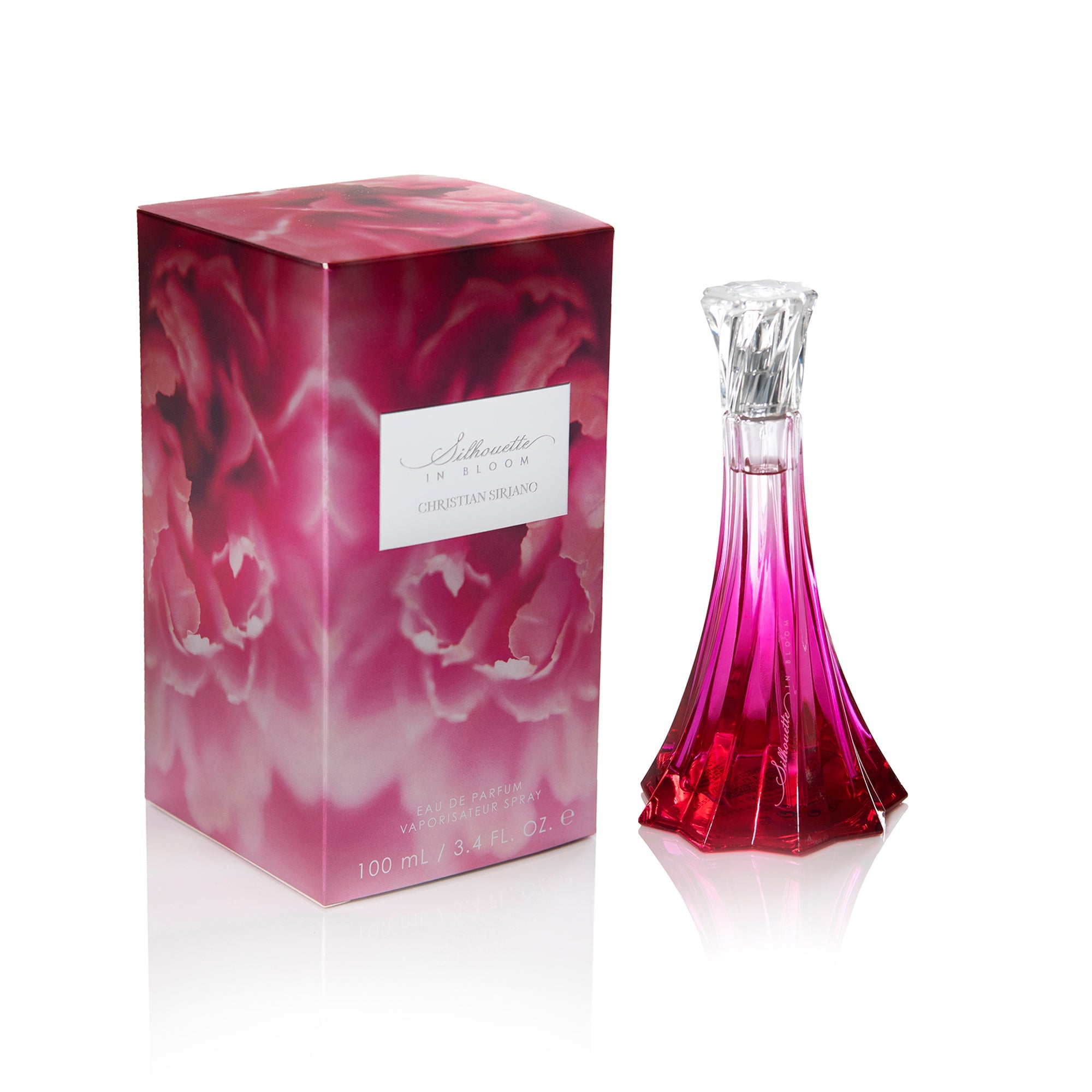 Christian Siriano Silhouette In Bloom Gift Set Eau De Parfum 3.4FL.OZ & Leather Bag