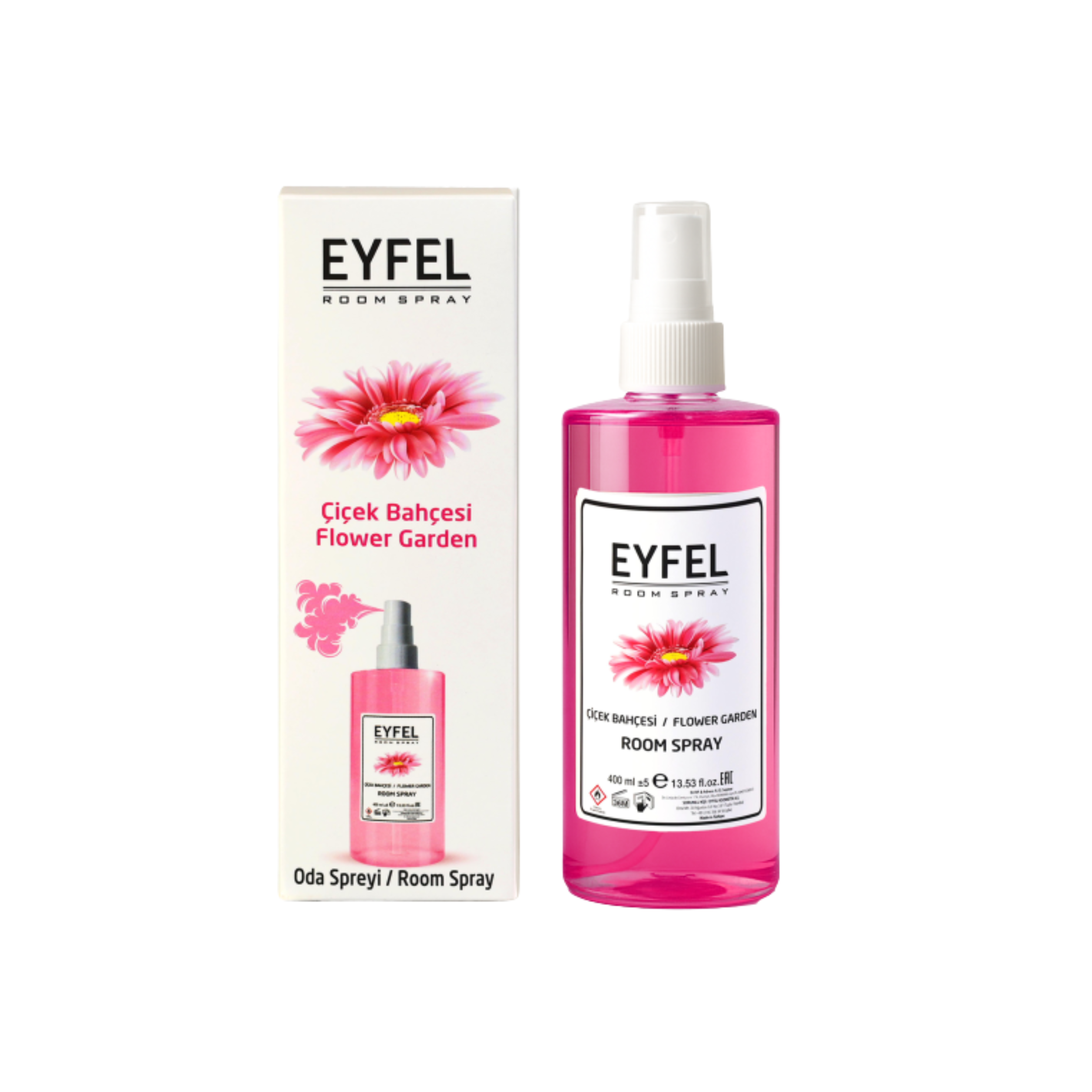 EYFEL ROOM SPRAY FLOWER GARDEN SCENT 13.53FL.OZ | 400ML
