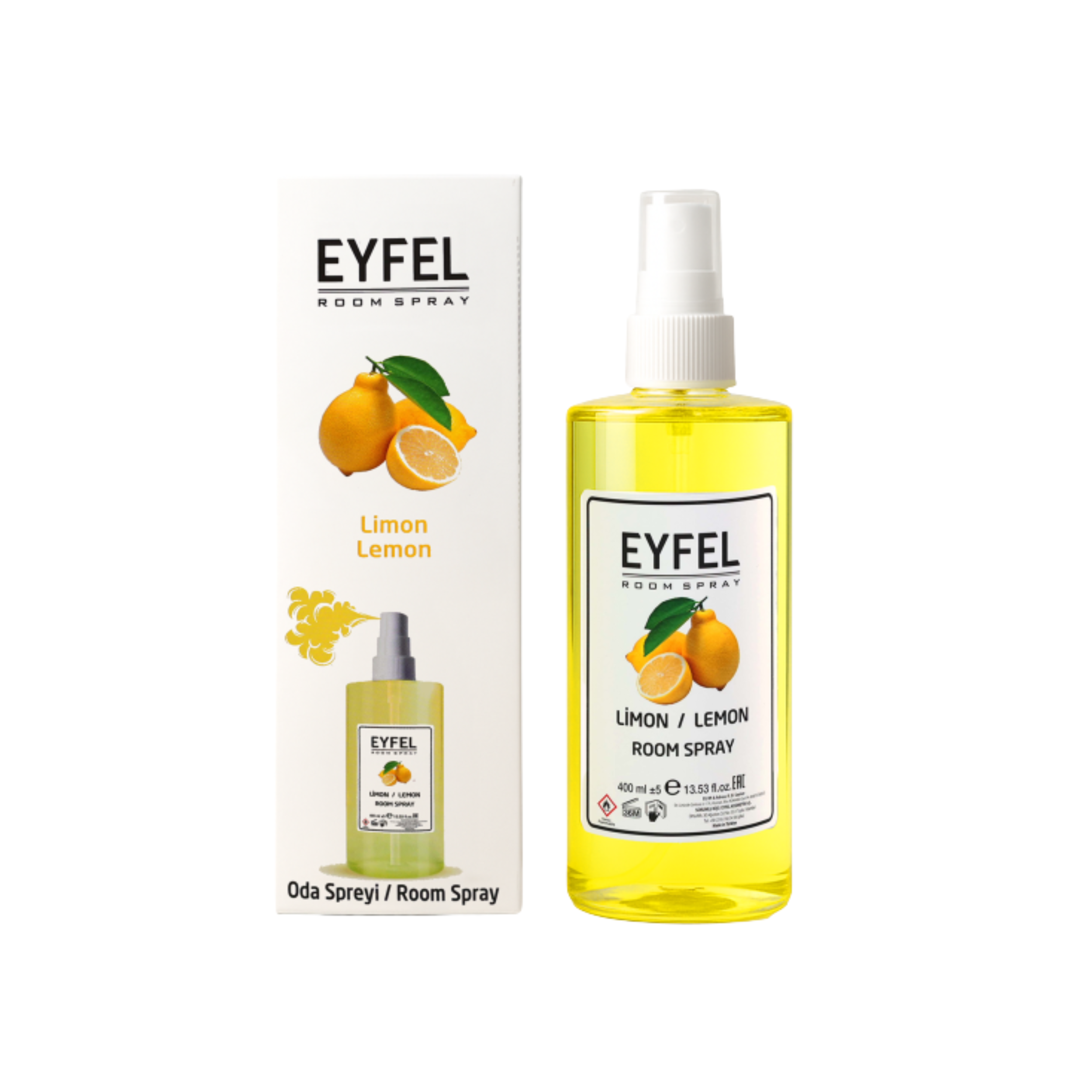 EYFEL ROOM SPRAY LEMON SCENT 13.53FL.OZ | 400ML