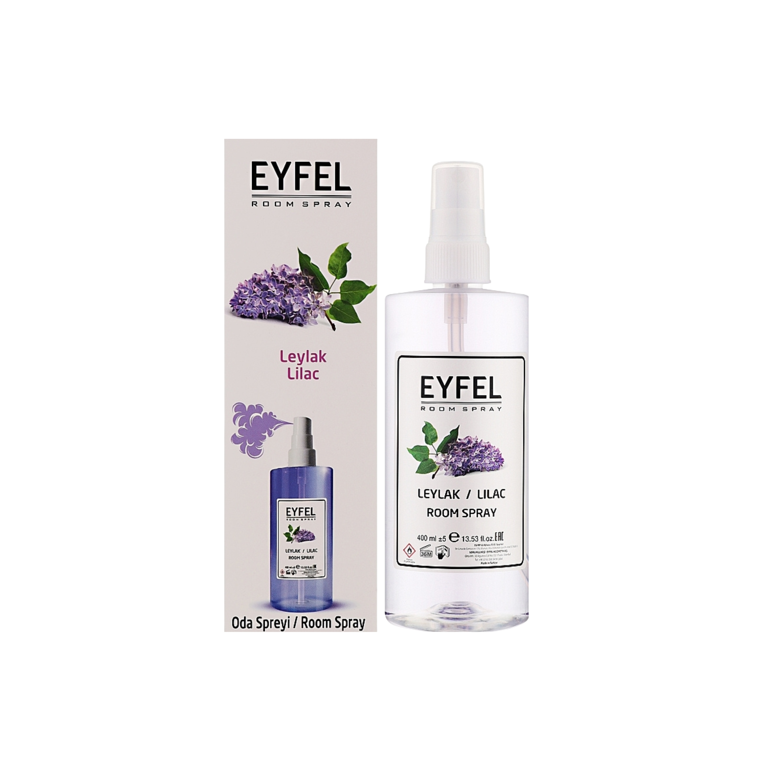 EYFEL ROOM SPRAY LILAC SCENT 16.91FL.OZ | 400ML