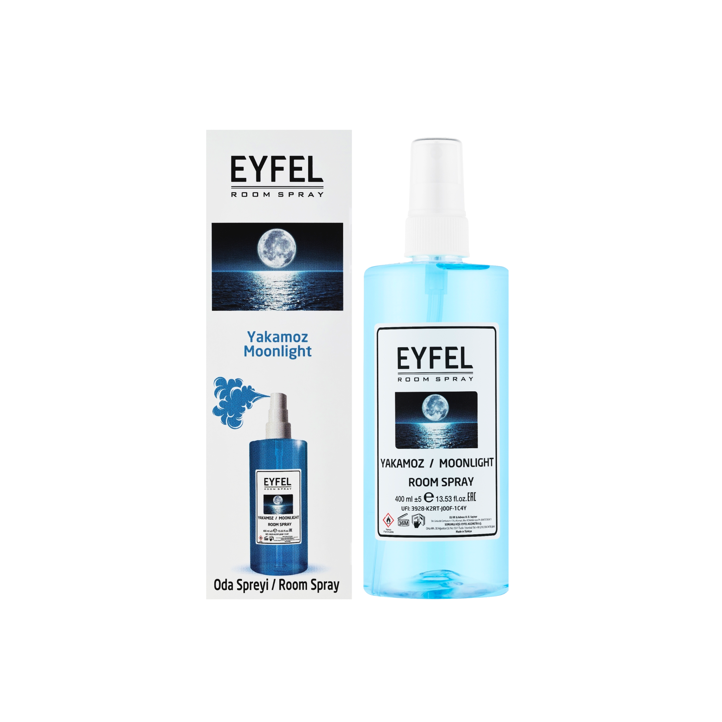 EYFEL ROOM SPRAY MOONLIGHT SCENT 13.53FL.OZ | 400ML