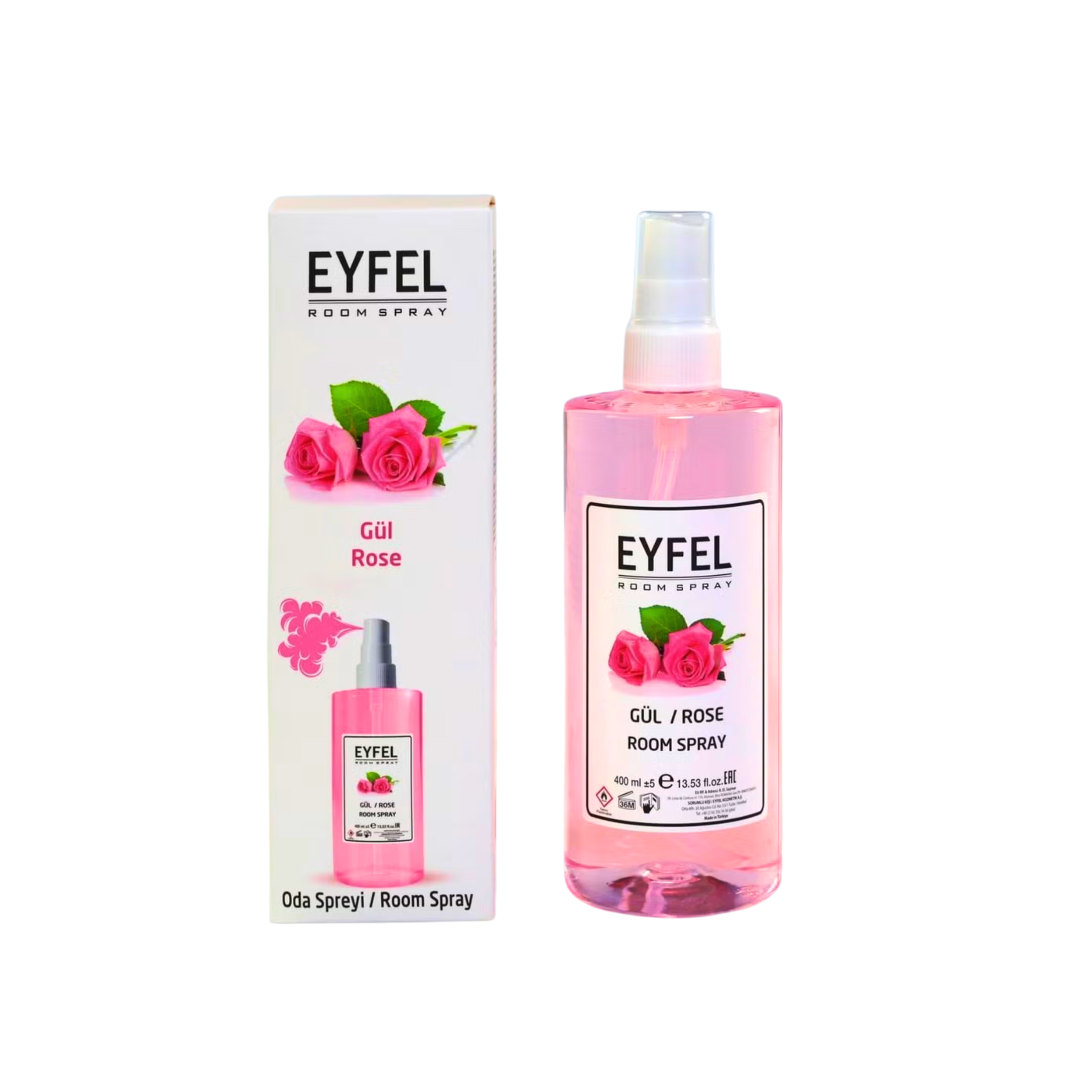 EYFEL ROOM SPRAY ROSE SCENT 13.53FL.OZ | 400ML