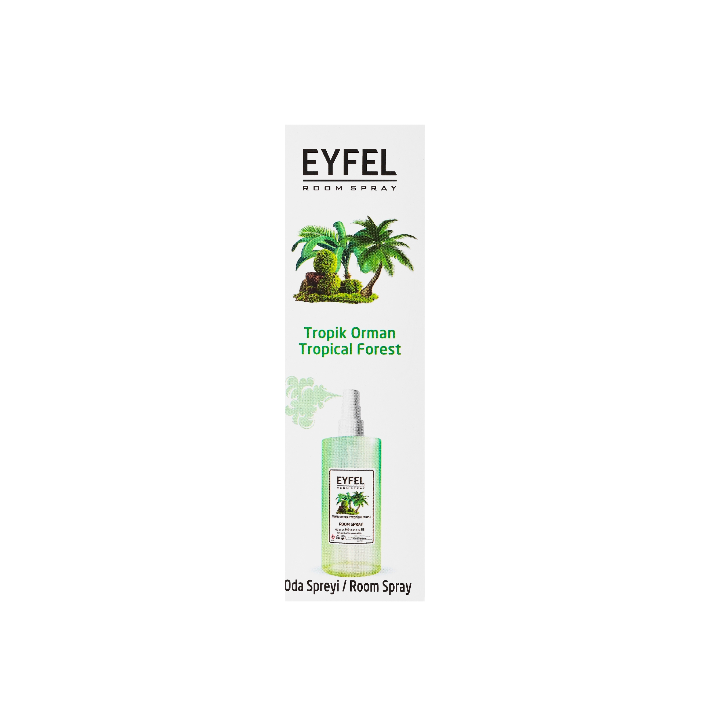 EYFEL ROOM SPRAY TROPICAL FOREST SCENT 13.53FL.OZ | 400ML