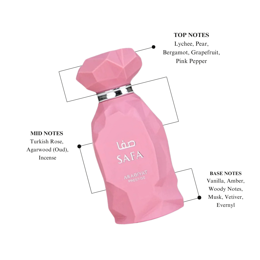 Arabiyat Prestige Safa Eau De Parfum 3.4FL.OZ For Women