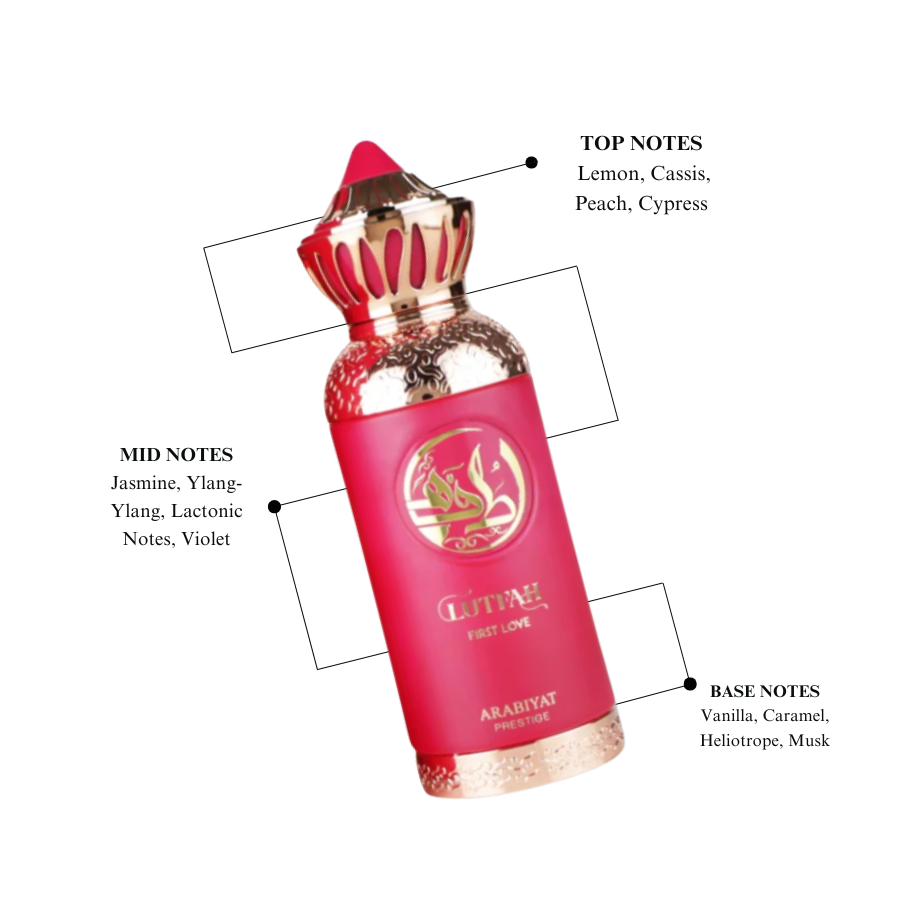 Arabiyat Lutfah First Love Eau De Parfum 2.7FL.OZ For Women