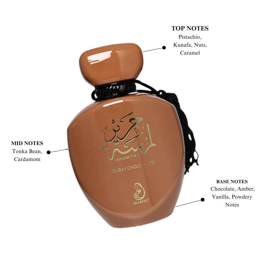 Arabiyat Prestige Dubai Chocolate Eau De Parfum 3.4FL.OZ For Unisex