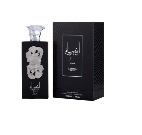 Lattafa Ansaam Silver Eau De Parfum 3.4FL.OZ For Unisex