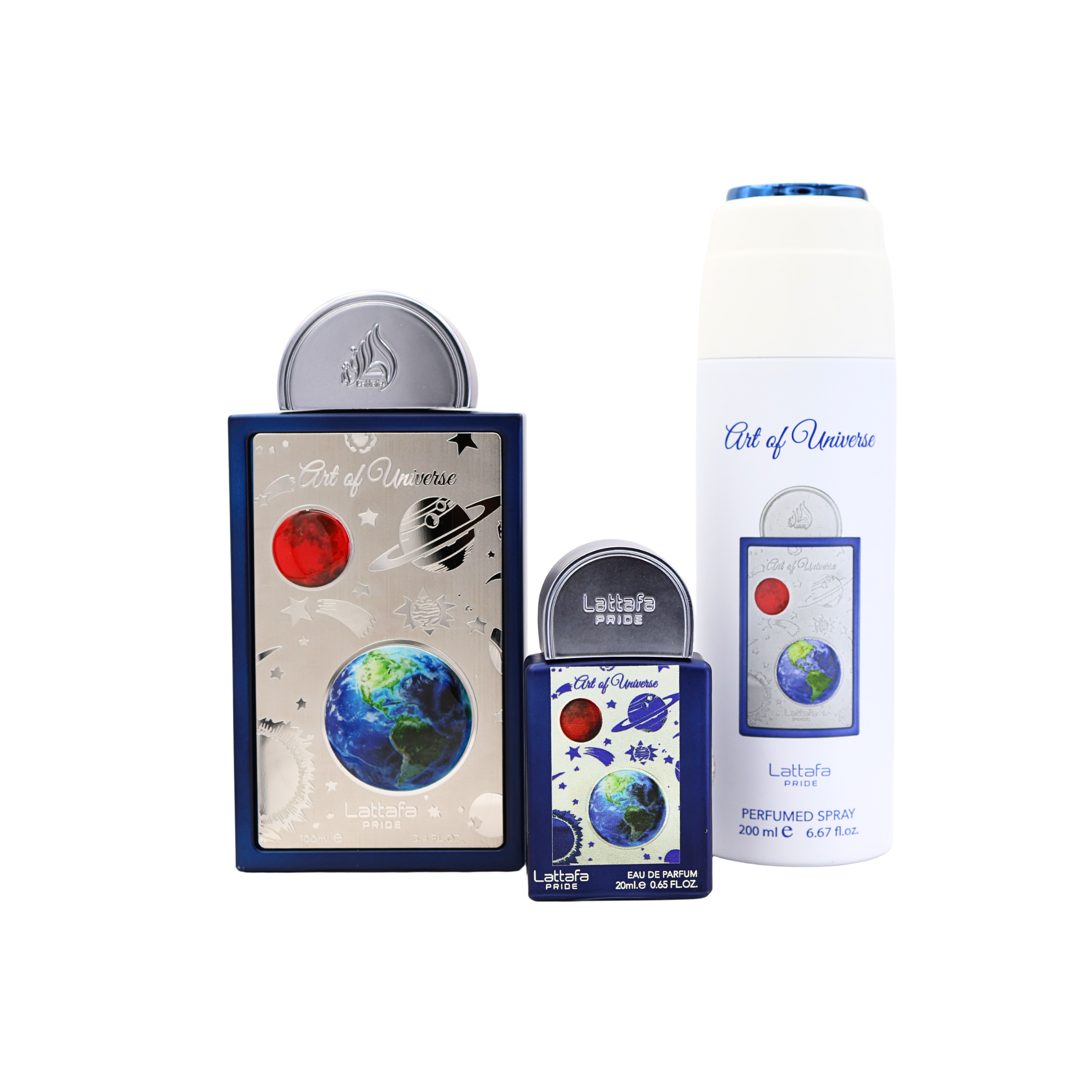 Lattafa Pride Art of Universe Gift Set 3PCS