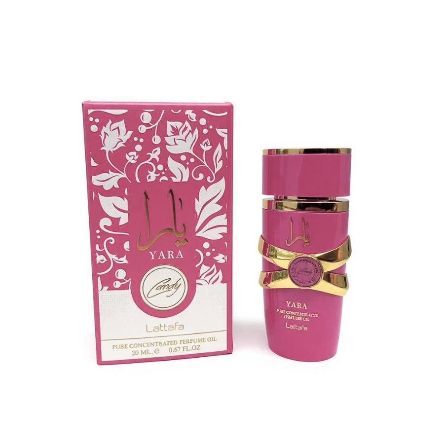 Lattafa Yara Candy Concentrated Perfume Oil 0.67FL.OZ For Women