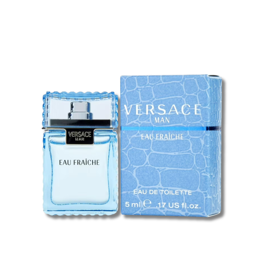 Versace Man Eau De Parfum 0.17FL.OZ For Men