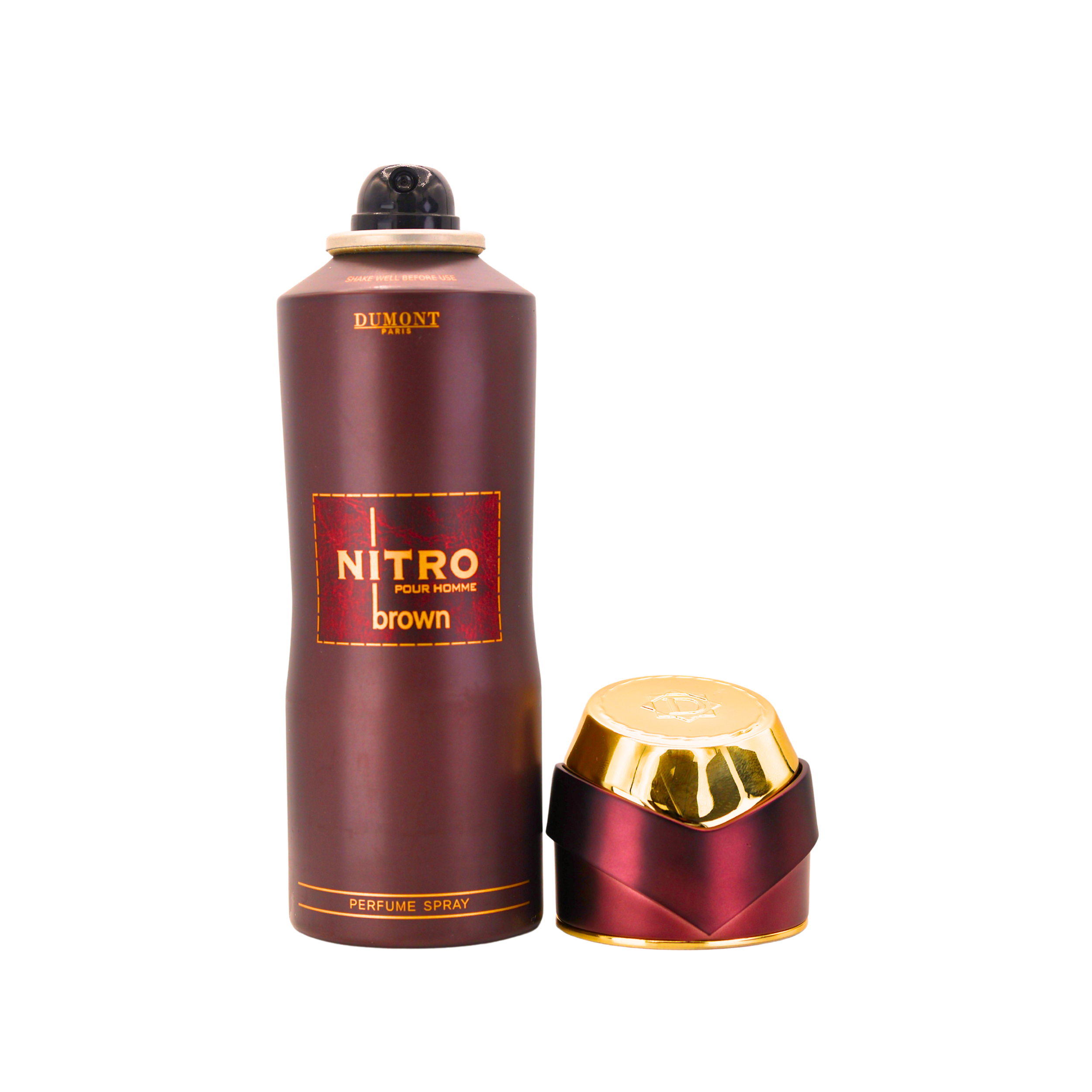 DUMONT Paris NITRO BROWN POUR HOMME PERFUME SPRAY 6.8FL.OZ | 200ML