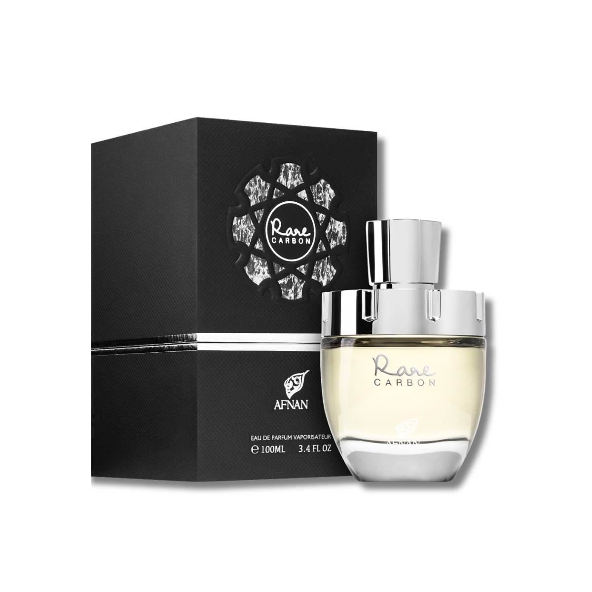 Afnan Rare Carbon Eau De Parfum Spray 3.4FL.OZ For Men