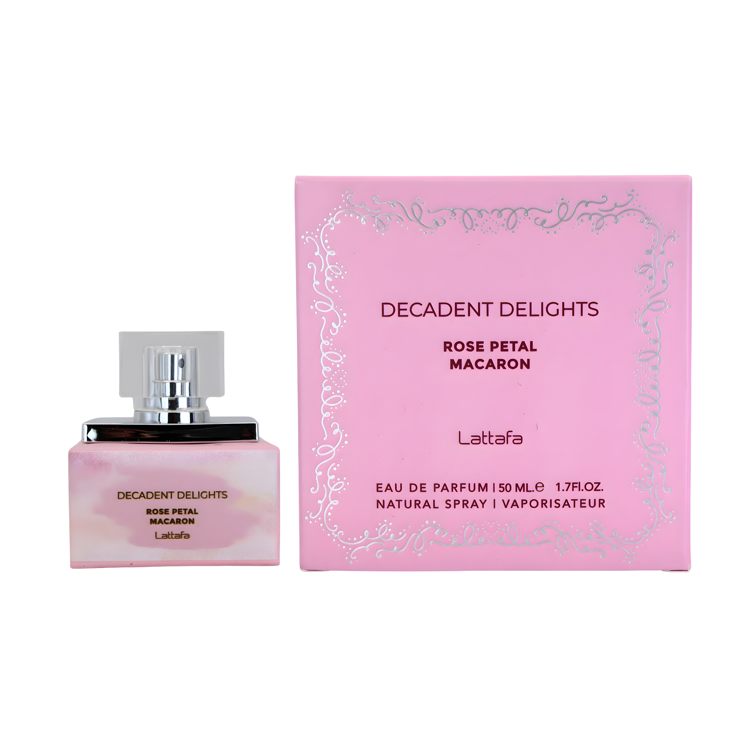 Lattafa Decadent Delights Macaron Rose Petal 50ML 1.7FL.OZ