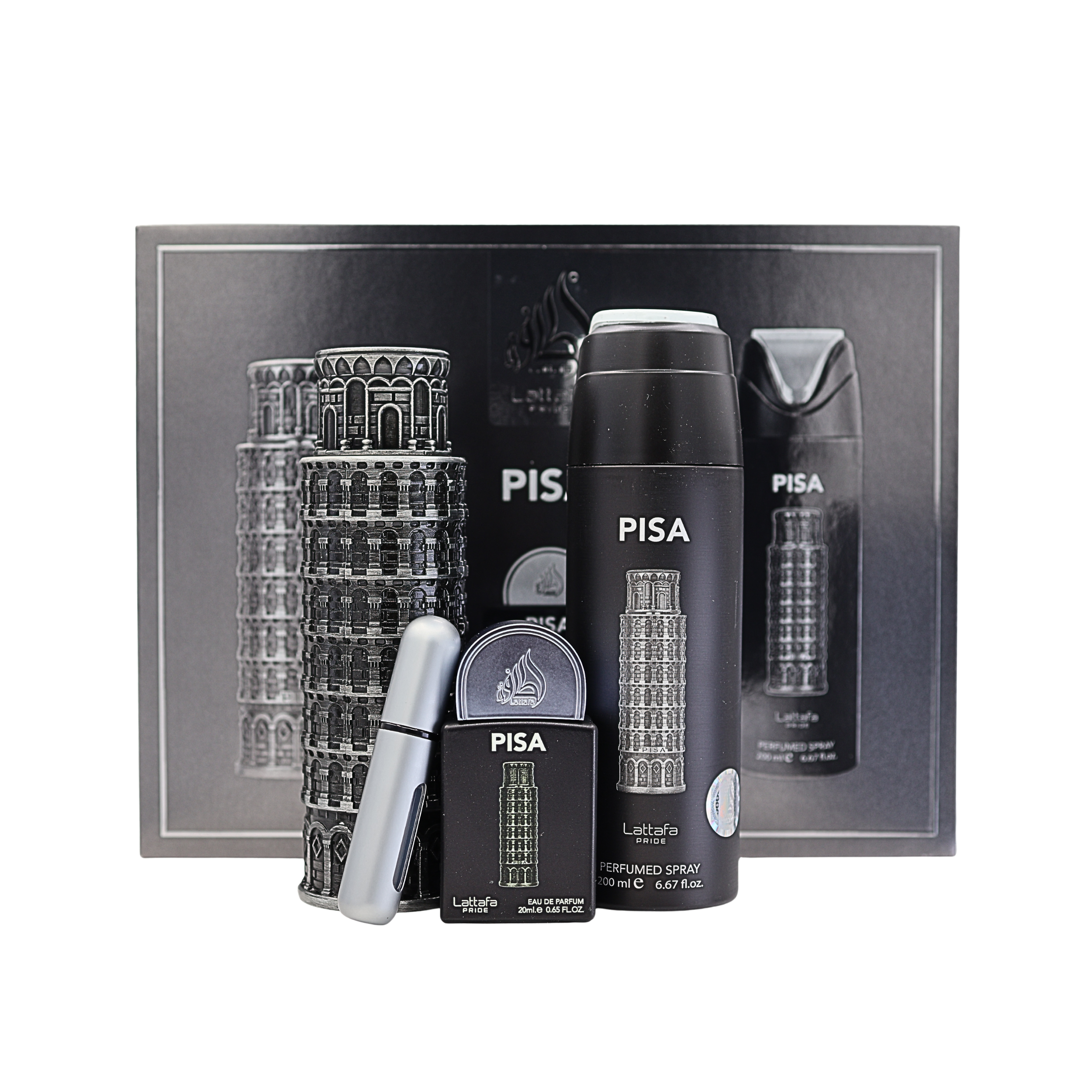 Lattafa Pride Pisa Gift Set 3pcs