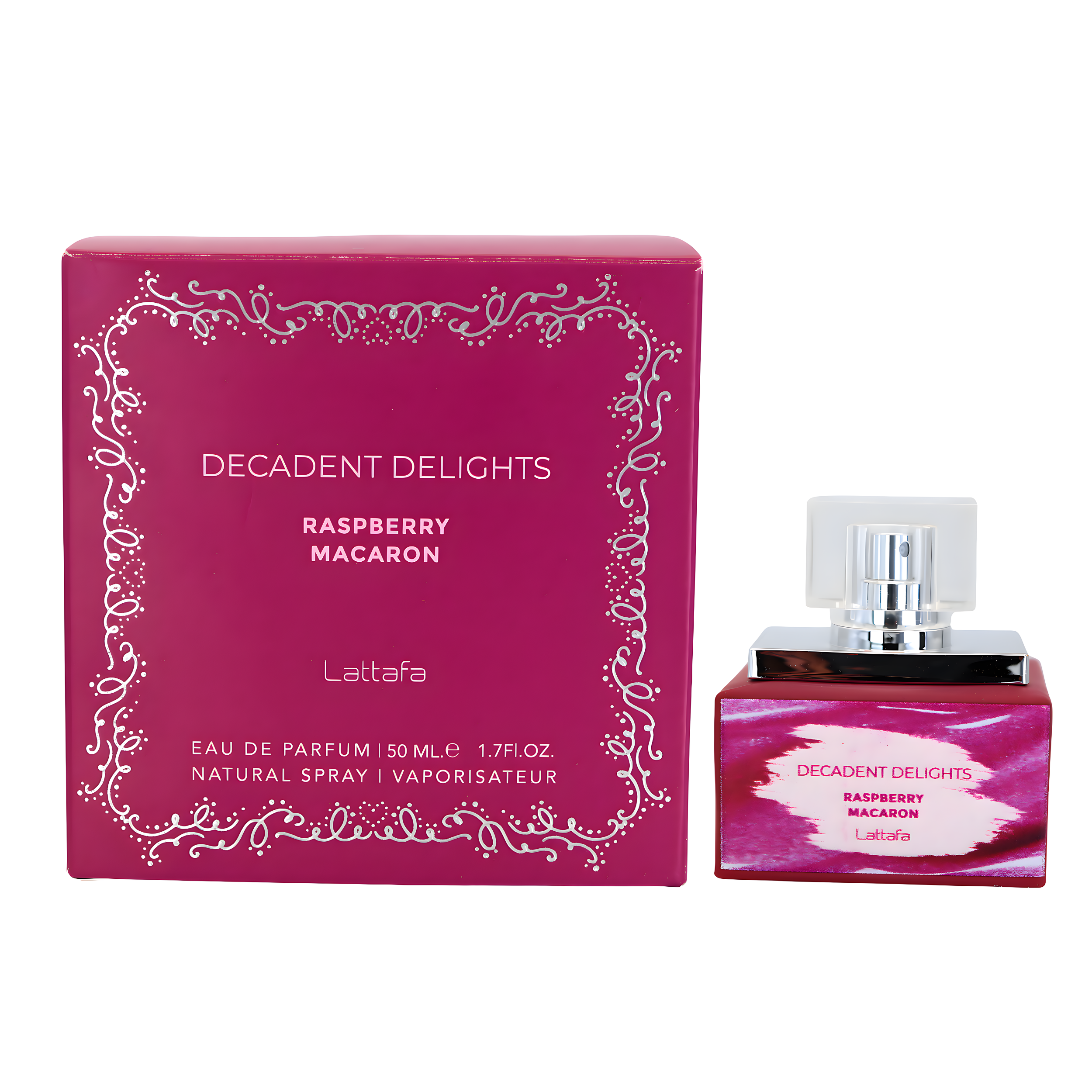 Lattafa Decadent Delights Macaron Raspberry 50ML 1.7FL.OZ