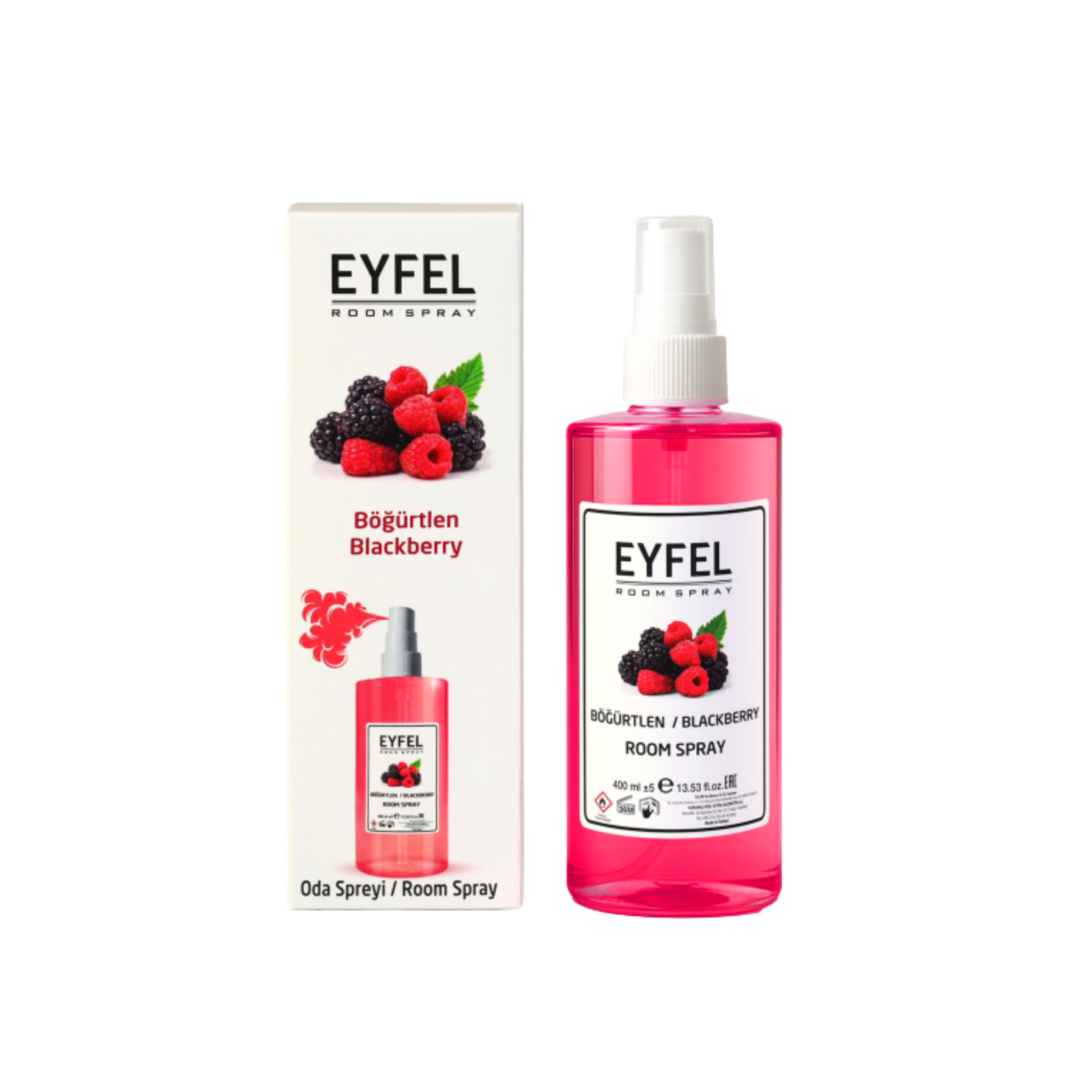 EYFEL ROOM SPRAY BLACKBERRY SCENT 13.53FL.OZ | 400ML