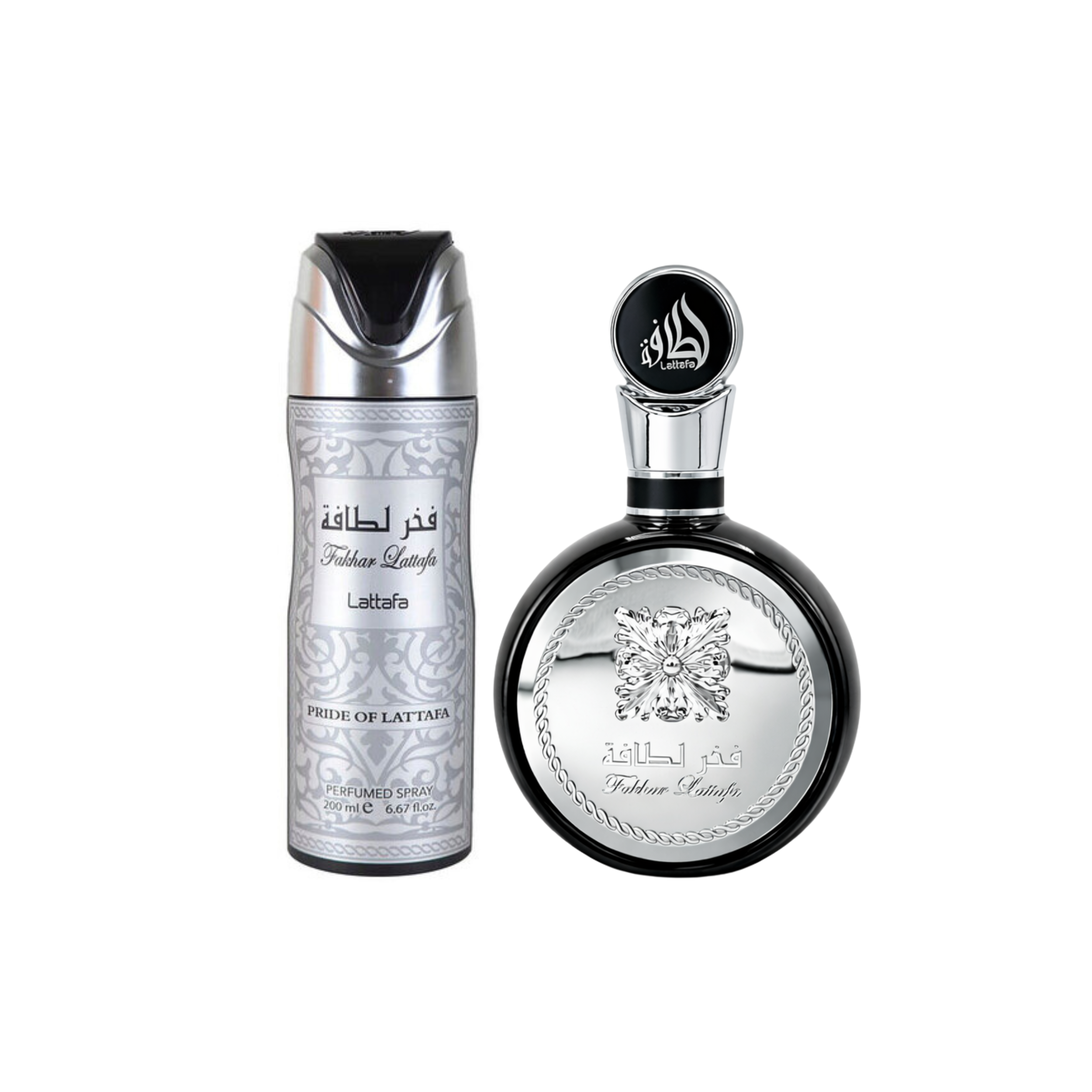 LATTAFA FAKHAR 2 PCS GIFT SET | 100ML EDP + 200ML PERFUME SPRAY