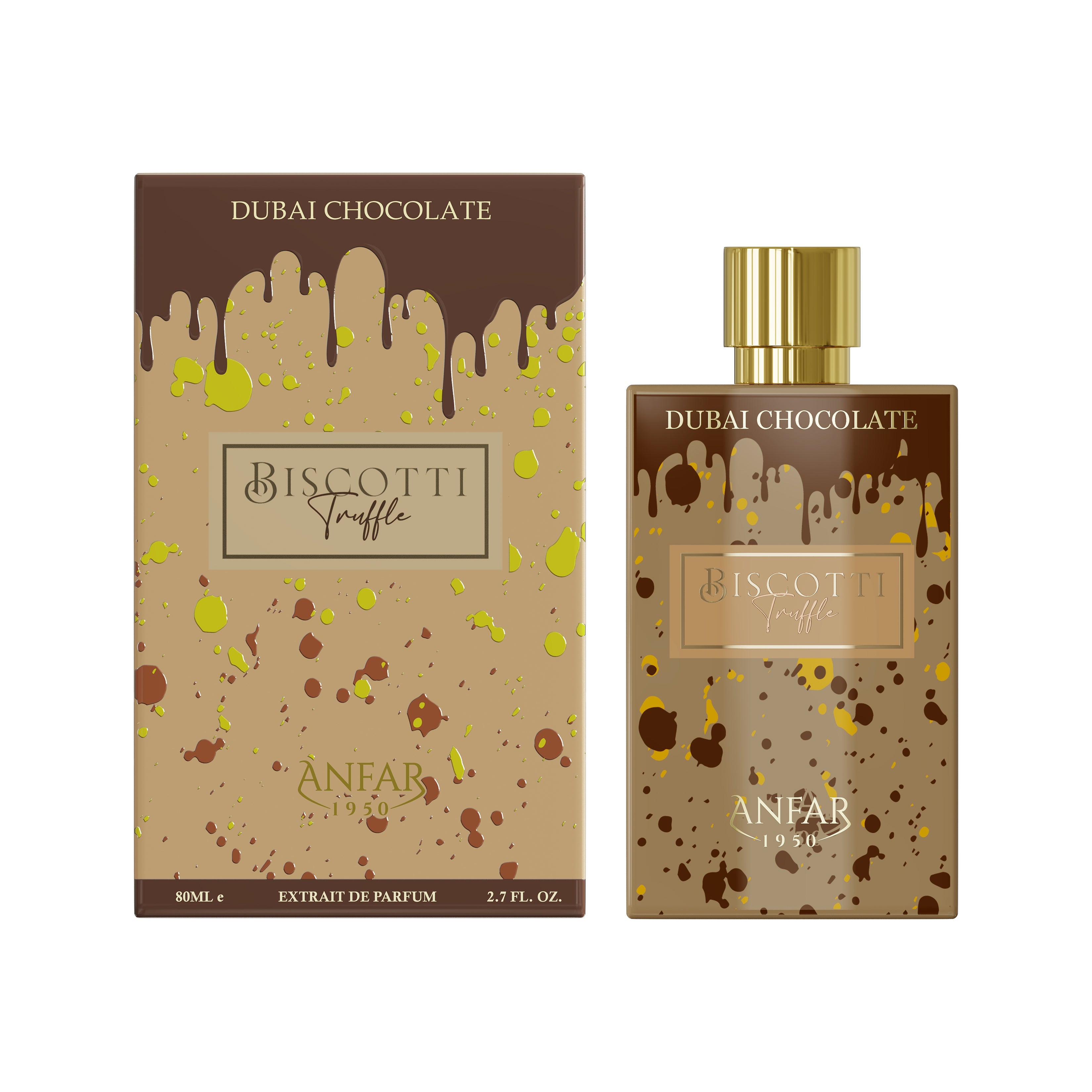 Anfar 1950 Biscotti Truffle Dubai Chocolate Extrait De Parfum