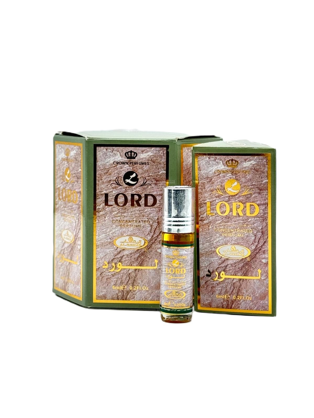 Al Rehab Lord Roll On Perfume 6 Pcs x 0.2FL.OZ For Unisex