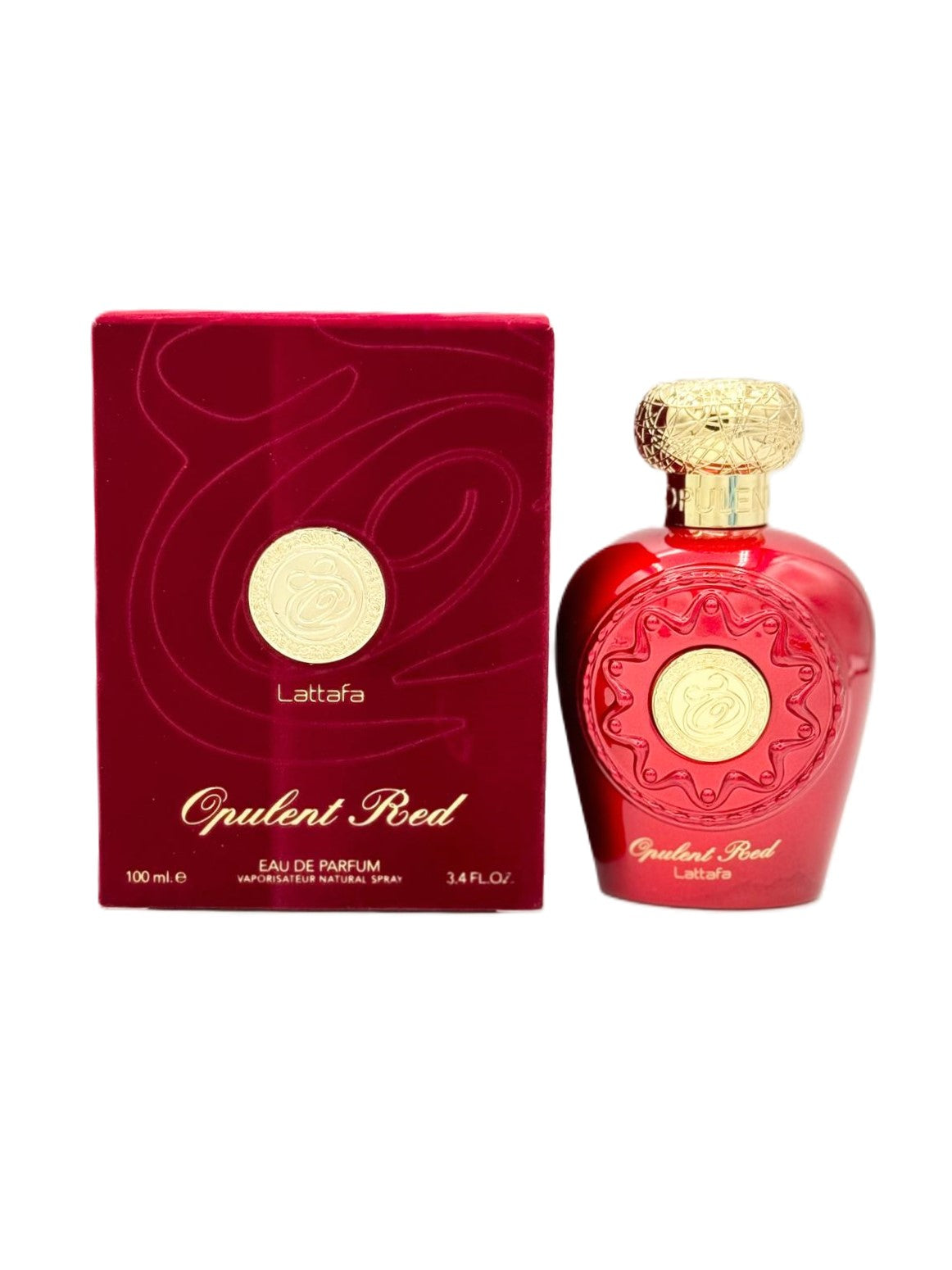LATTAFA OPULENT RED EAU DE PARFUM SPRAY 3.4FL.OZ