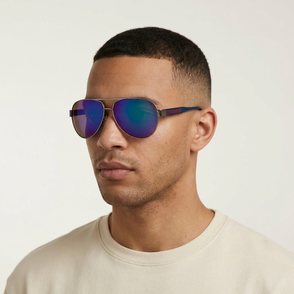 AVIATOR BLUE SUNGLASSES SUN151 J3167
